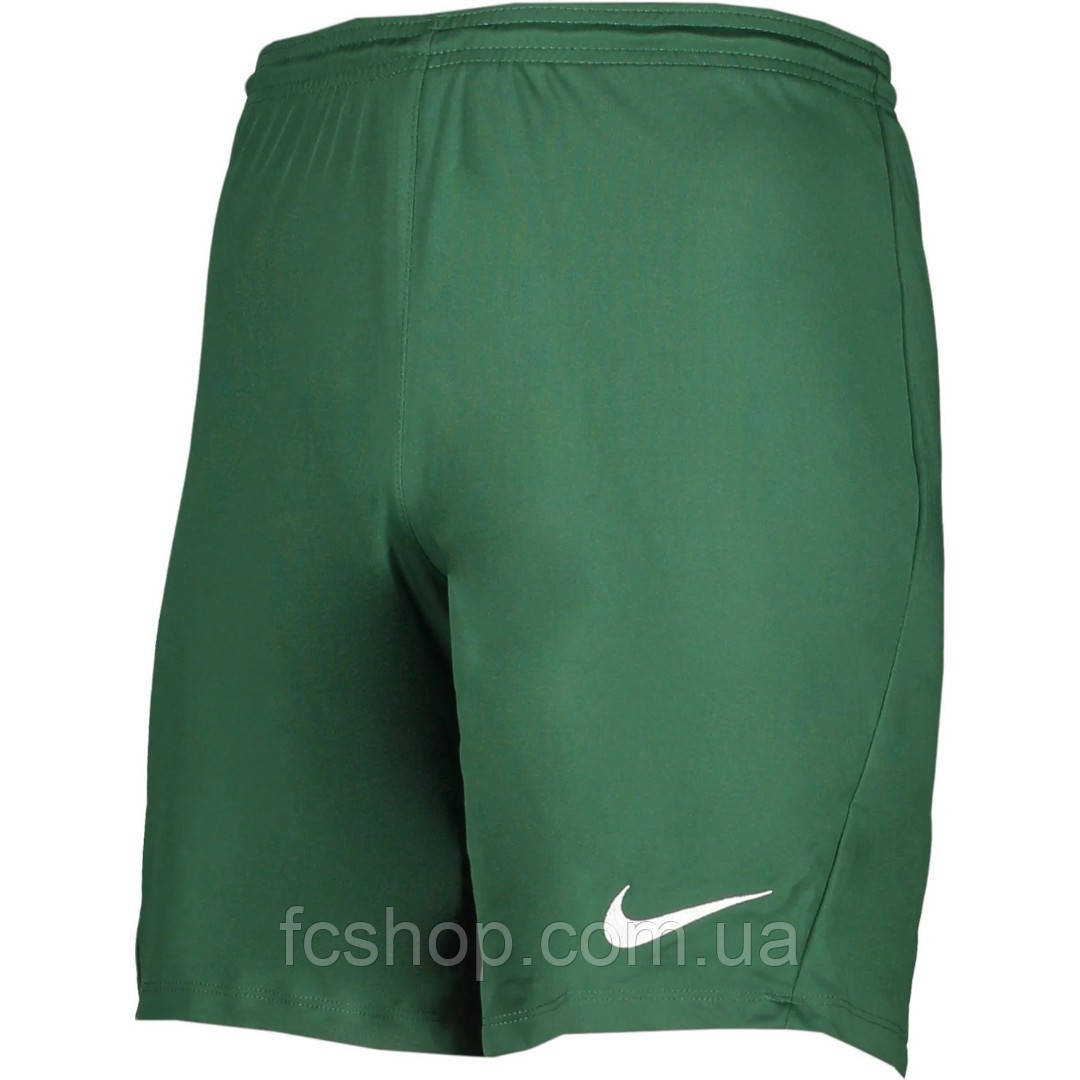 Шорти футбольні дитячі Nike JR Park III Knit BV6865-341, Зелений, Розмір (EU) — 164cm