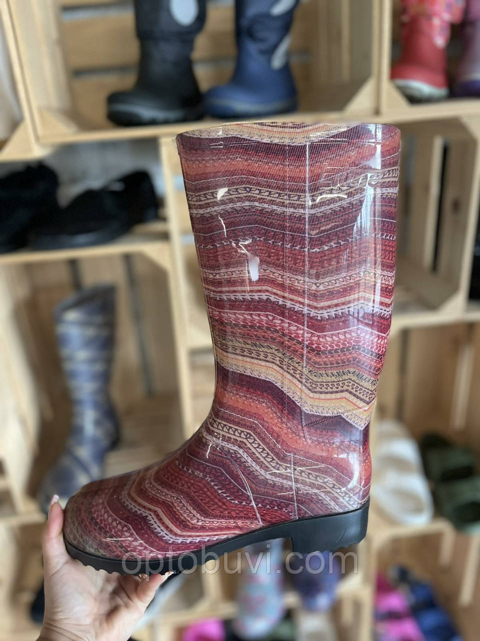 Чоботи гумові жіночі оптом Літма, фото 1
