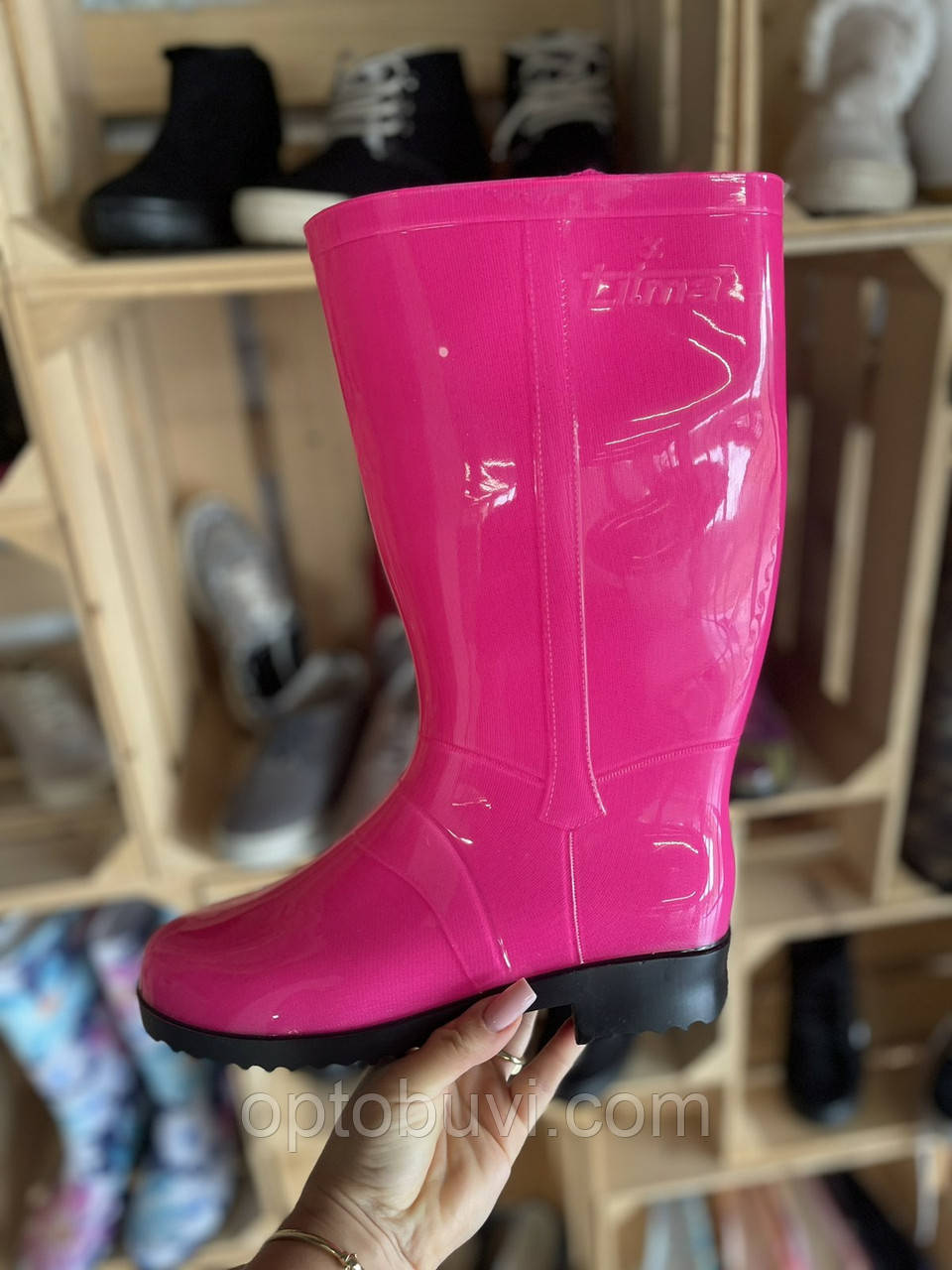 Чоботи гумові жіночі оптом Літма