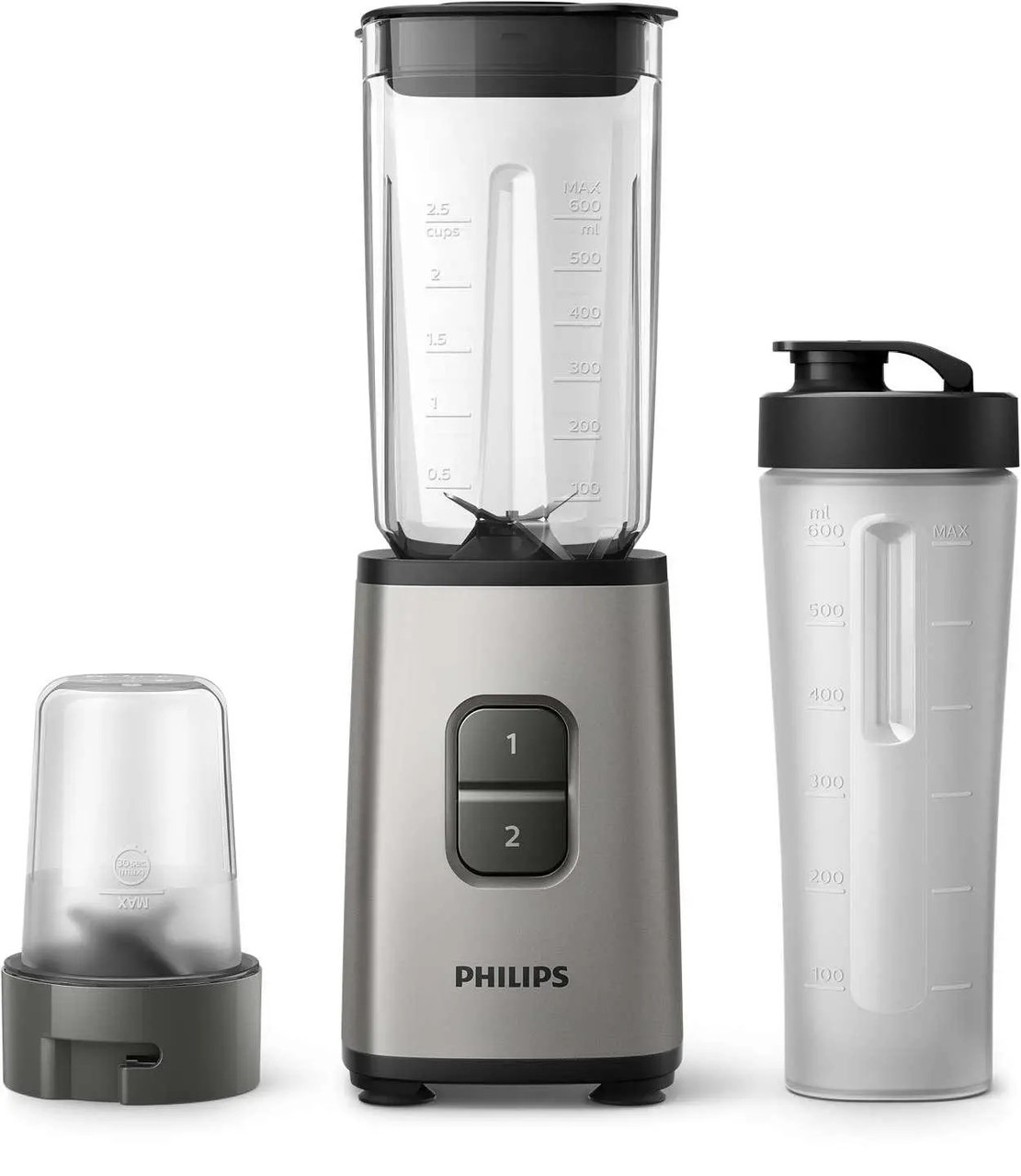 Мультиблендер Philips Daily Collection Miniblender HR2604/80 Пляшка-подрібнювач 1л