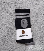 Шкарпетки A Bathing Ape (41-44) BAPE чоловічі длинні, фото 5