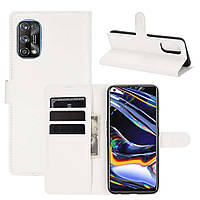 Чохол-книжка Litchie Wallet для Realme 7 Pro White