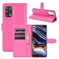 Чохол-книжка Litchie Wallet для Realme 7 Pro Rose