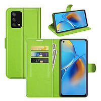 Чохол-книжка Litchie Wallet для Oppo A74 Green