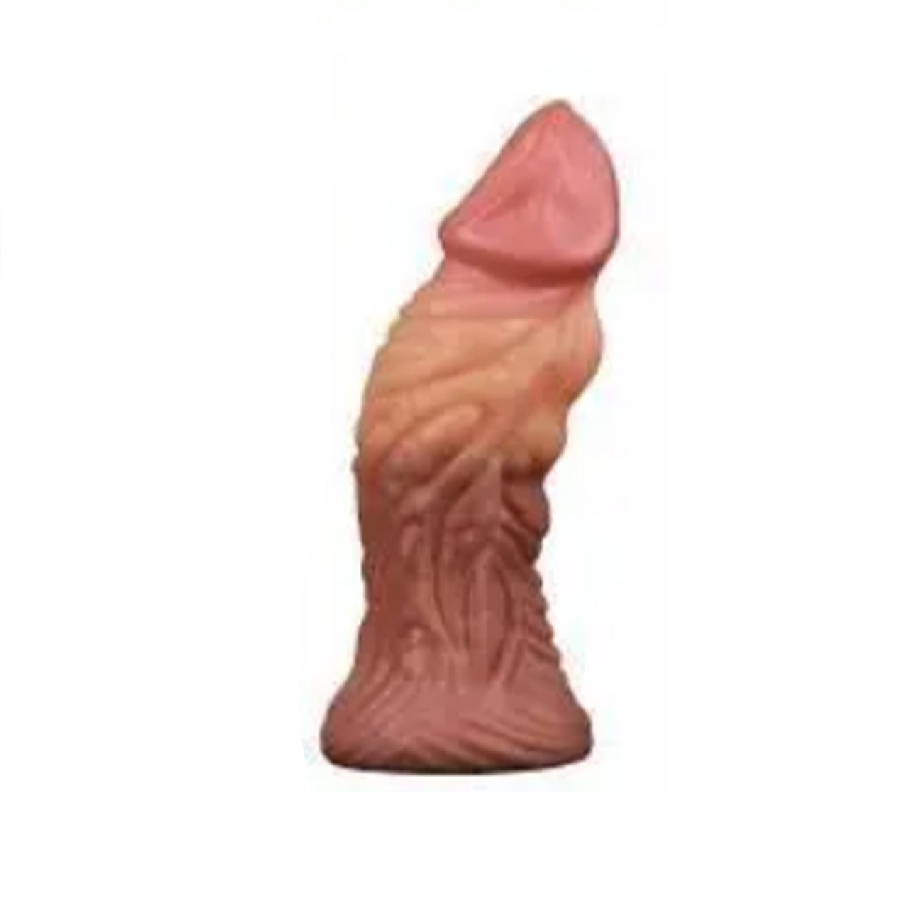 Фалоїмітатор Dual-Layered Silicone Plug 7" Brown