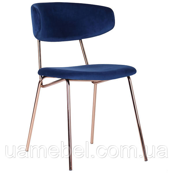 Стілець Alphabet B gold/royal blue