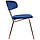 Стілець Alphabet B gold/royal blue, фото 4