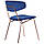 Стілець Alphabet B gold/royal blue, фото 5