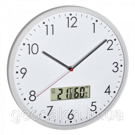 Настінний годинник TFA Ø 302 x (H) 47 мм (60304802), фото 1