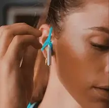 Тримач для навушників Keeepods із захистом від падіння, Захисні силіконові гумки від падіння навушників YU227, фото 5