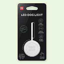 Ліхтарик для собак і котів WAUDOG LED у силіконовому чохлі що світиться, USB, Д 37 мм, фото 6