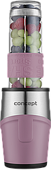 Блендер портативний бездротовий для смузі та напоїв Concept SM3483 рожевий