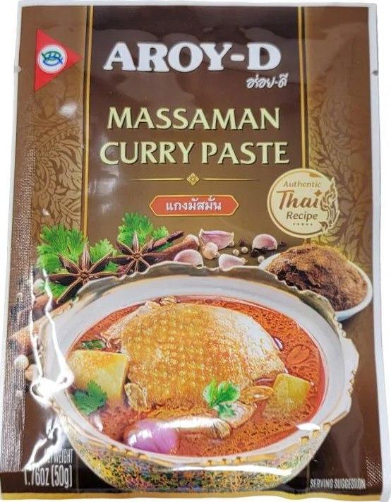 Паста карі Aroy-D масаман 50 г, фото 1
