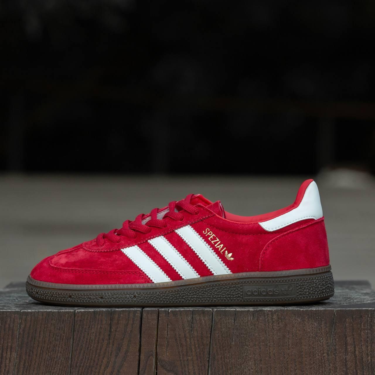 Жіночі Кросівки Adidas Spezial Handball Scarlet Red Gum / Адідас Спешл Гандбол Скарлет Гам