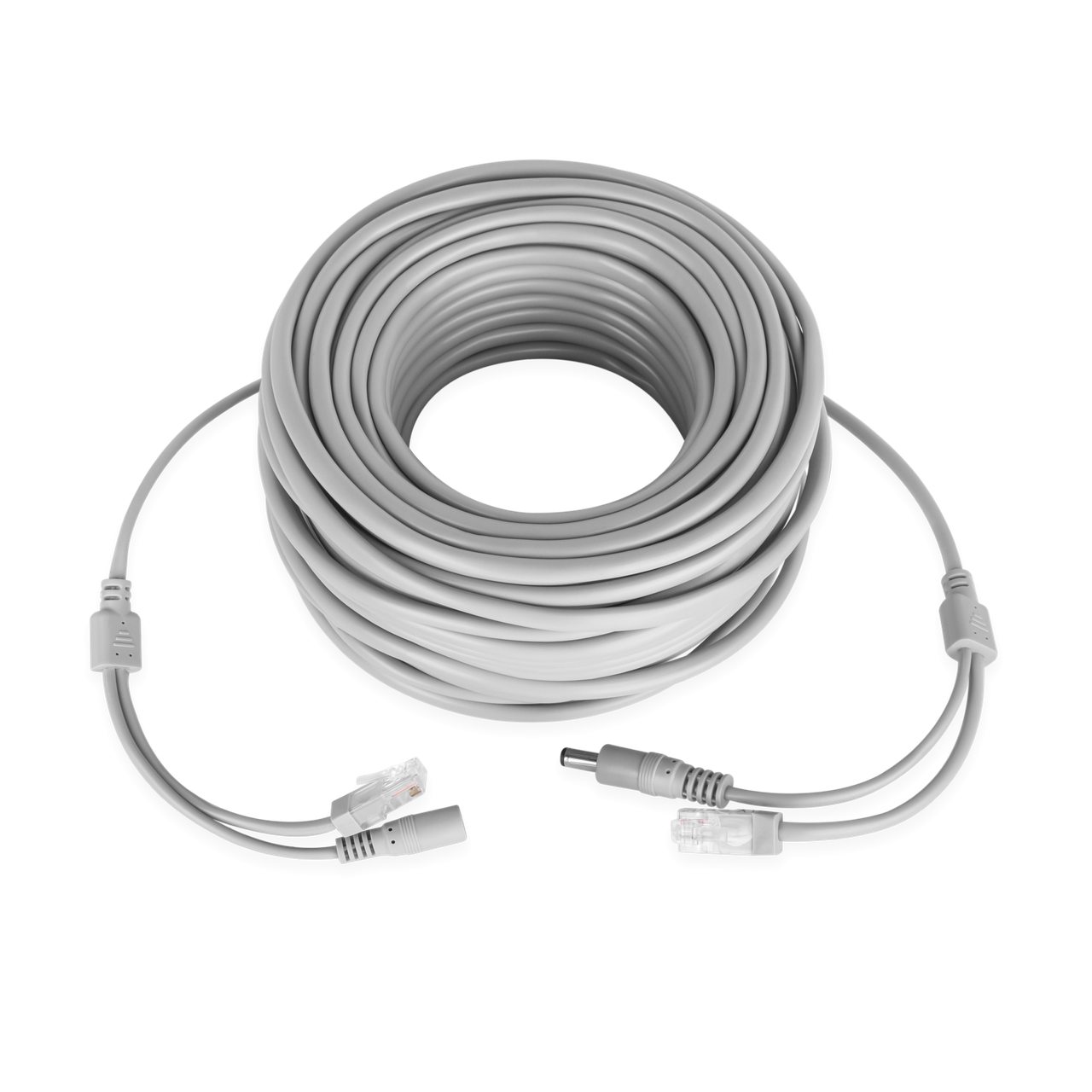 Патчкорд комбінований по кручений парі GreenVision GreenVision GV-RJ-45+DC-20M