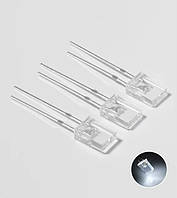 Світлодіод 2*5*7 мм прямокутний, Білий