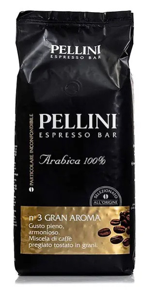Кава Pellini Espresso Gran Aroma в зернах 1kg