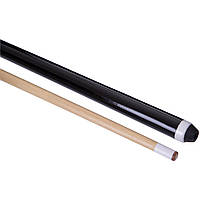 Кий більярдний для пулу двоскладовий SPOINT 145x1,2см чорний-бежевий