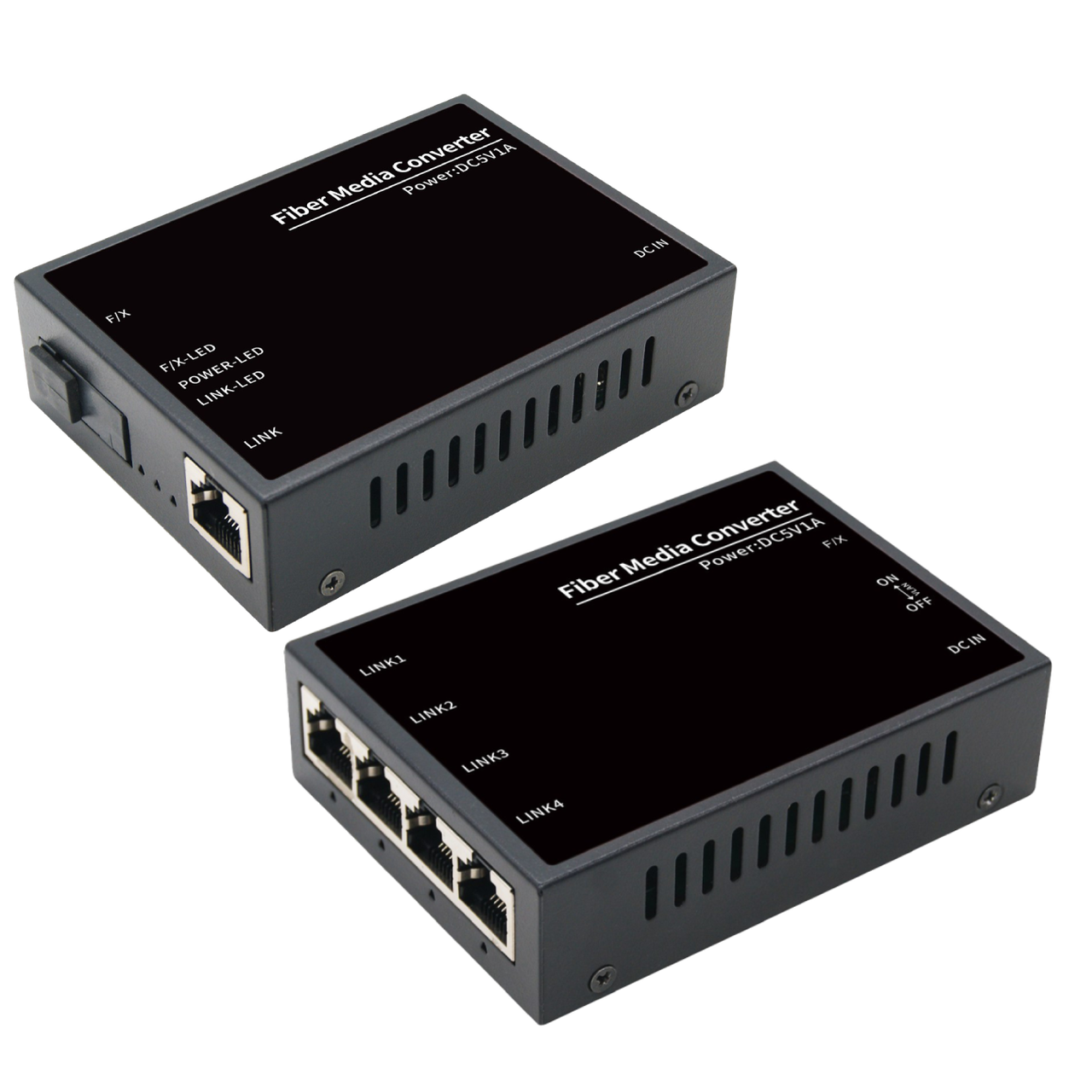 Медіаконвертер пара GreenVision GV-1004F-F/X-20KM A + GV-1001F-F/X-20KM B