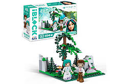 Конструктор IBLOCK Junior Mavka PL-921-520 МАВКА 104 деталей 2 фігурки наліпки татуювання оригінал