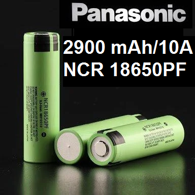 Акумулятор Panasonic 18650 PF 2900mAh / 10А