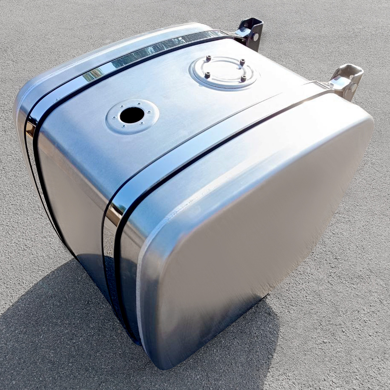 Гідробак бічний алюмінієвий 220 л 620х675х600, фото 1