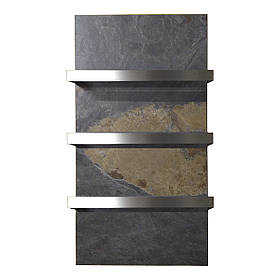 Керамічна рушникосушка Flyme 600TB з трьома ручками (колір сланець)