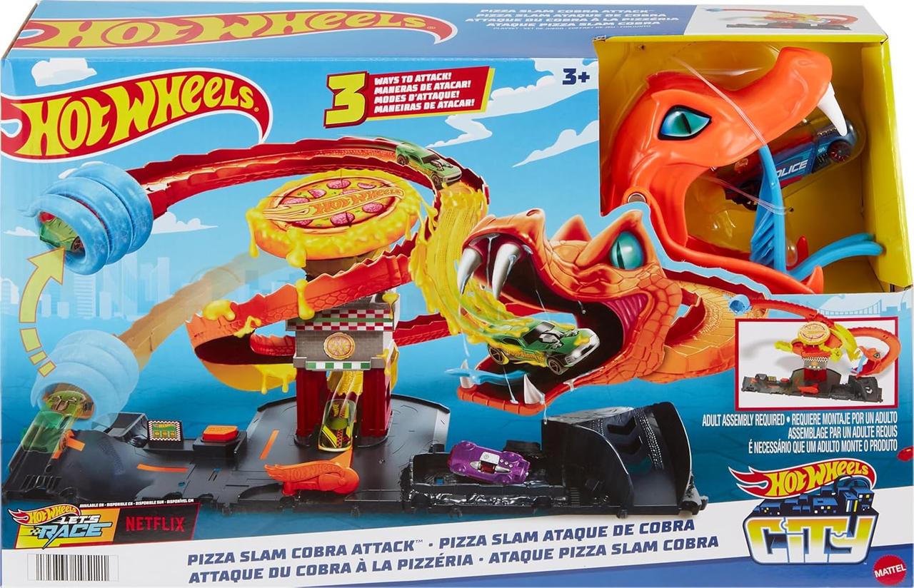 Ігровий набір Хот Вілс Атака кобри Hot Wheels Pizza Slam Cobra Attack