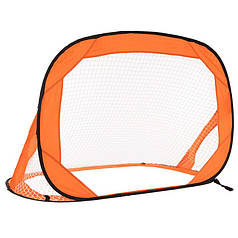 Комір футбольний SP-Sport 120х80х80 см складані тренувальні Жовтогарячий