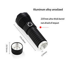 Ручний ліхтарик Soshine TC16 USB, IPX-6, 26650, 1100Lm, LED XMK T6 White, фото 6