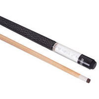 Кий більярдний для пулу двоскладовий SPOINT 145x1,2см чорний-бежевий