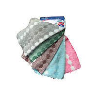 Серветки з мікрофібри 30*30 см 5 шт.