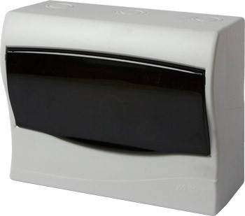 S0290008u Корпус пластиковий 9-модульний e.plbox.stand.n.09mU, навісний Multusan, фото 1