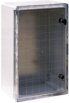 CP5018 Корпус удароміцний з АБС-пластика e.plbox.500.600.220.tr, 500х600х220мм, IP65 з прозорими дверцятами, фото 1