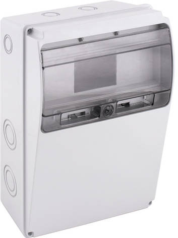 CP6001 Корпус удароміцний з АБС-пластика e.plbox.industrial.230x300x115.11m передня панель похила IP54, фото 1