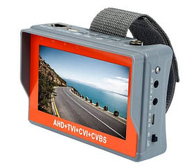 Портативний монітор для налаштування камер відеоспостереження Pomiacam IV5, 8Мп, AHD+ TVI+ CVI+ CVBS