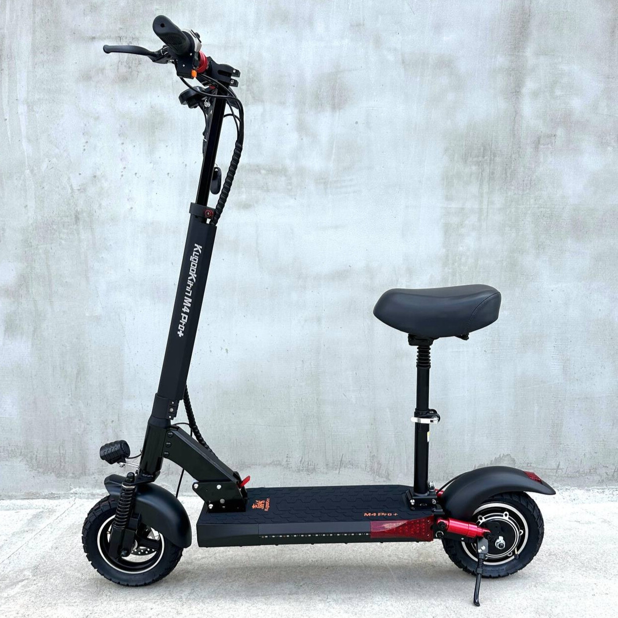 Електросамокат KUGOO Kirin M4 Pro+Plus 18Ah 1000W Black | З СИДІННЯ, фото 1