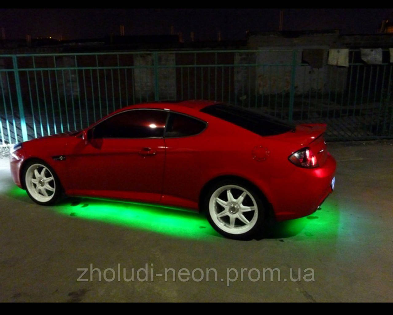 Подсветка днища авто зеленая! Водозащитная! - фото 3 - id-p442048973