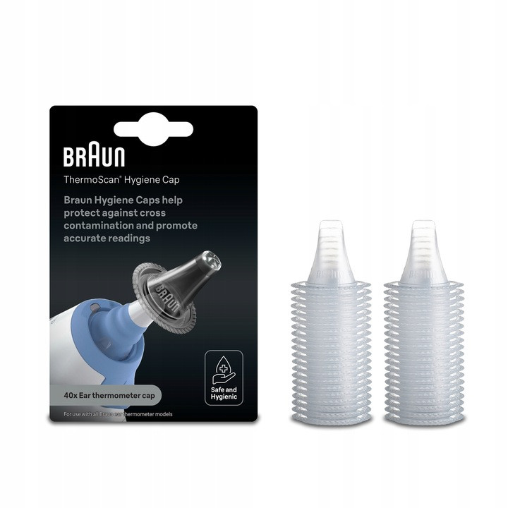 Гігієнічні ковпачки Braun ThermoScan® для термометра Braun LF 40
