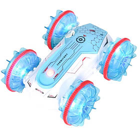 Машинка-амфібія Stunt Car 1841-2 з парогенератором та пультом ДУ Blue (3_05478)