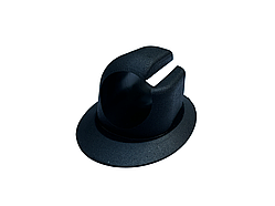 Тримач весла овал 110х71х45 мм для пвх човнів PROFI чорний