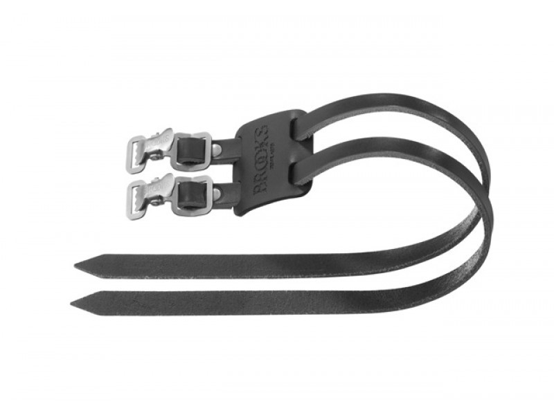 Ремінці для туркліпсів BROOKS Twin Toe Straps Black