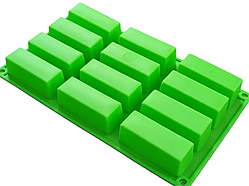 Форма силіконова для глазурованих сирків  Силіконова форма Прямокутники