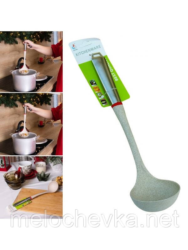 Ополоник тефлоновий 35 см