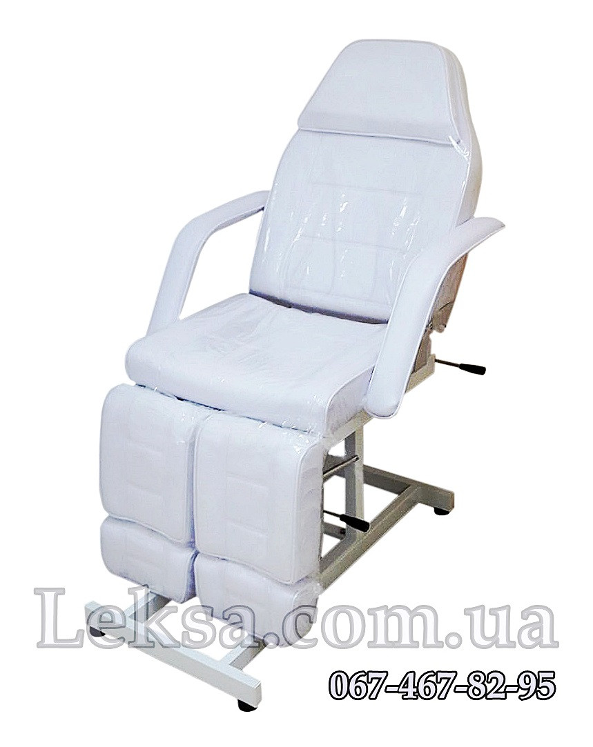 Педикюрне Крісло Кушетка 246т White