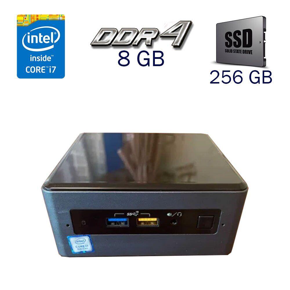 Неттоп Intel NUC NUC8BEH/ Core i7-8559U/ 8 GB RAM/ 256 GB SSD/ Iris Plus 655