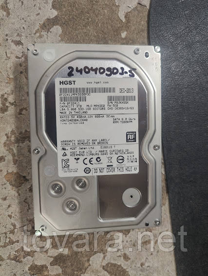Жорсткий диск Вінчестер HDD 3 Tb / Тб HGST Deskstar NAS HDN724030ALE640 3.5" SATA3 No 24040903