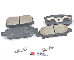 Колодки гальмівні задні MATOMI BP2104 Лансер, Аутлендер MZ690350,