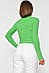 Кофта жіноча зеленого кольору 187810S, фото 3