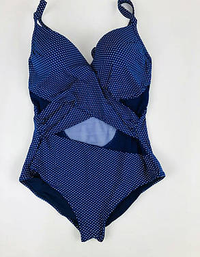 Купальник слитный  Samegame 1816 Аида синий (В НАЛИЧИИ ТОЛЬКО 52 54 56 58 УКР р-ры), фото 2